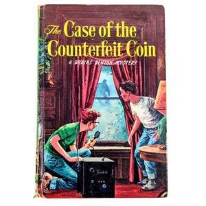 Case of Counterfeit Coin George Wyatt 1960 Brains Benton Mystery Whitman HC